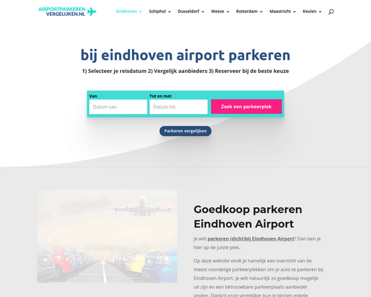 Parkeren Eindhoven Airport Logo